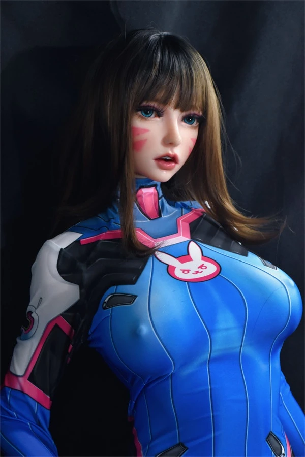 Lifelike Cosplay Overwatch Dva Sex Doll Chloe 150cm