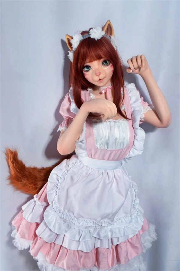 Maid Outfit Cat Animal Sex Doll Nova 150cm