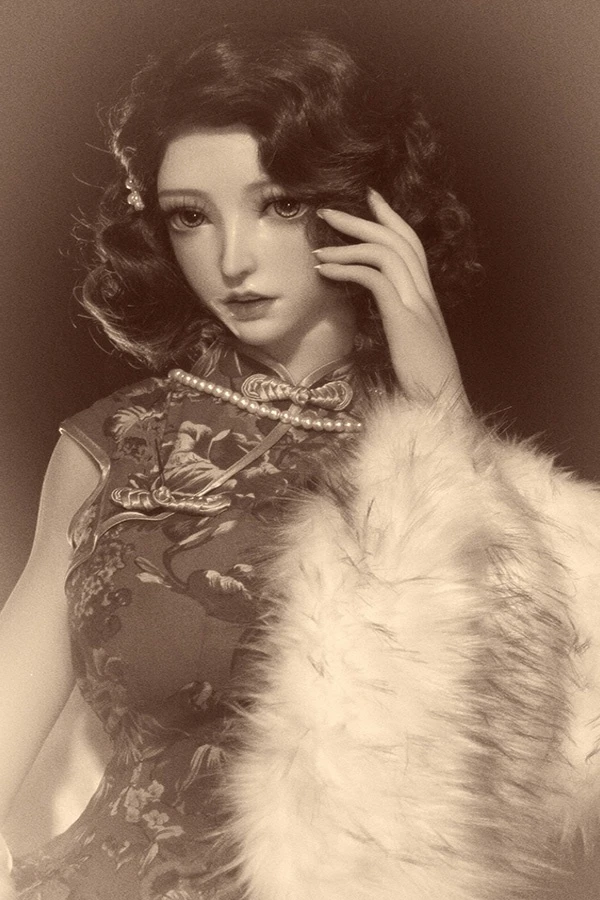 Realistic Life-Size Cheongsam Sex Doll Gianna 150cm