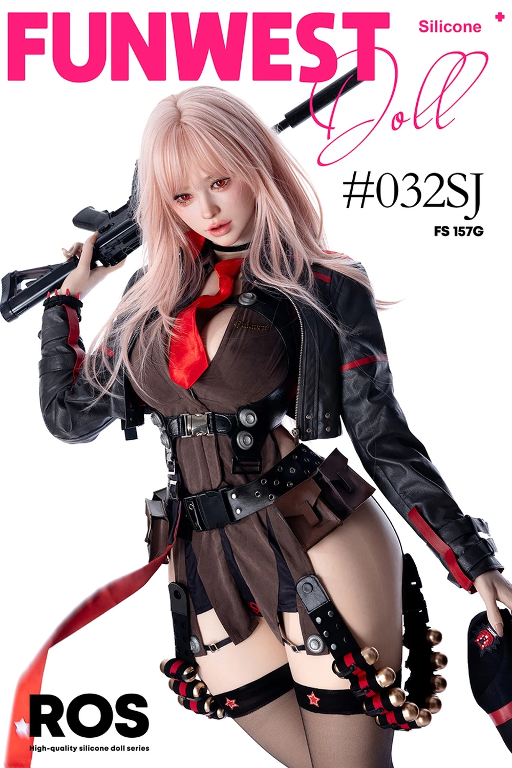 157cm G Cup Silicone Sex Doll Lucy (Movable Jaw With Oral Structure)