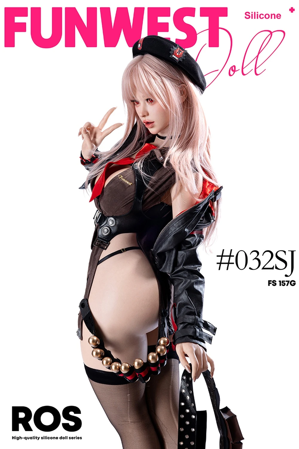 157cm G Cup Silicone Sex Doll Lucy (Movable Jaw With Oral Structure)