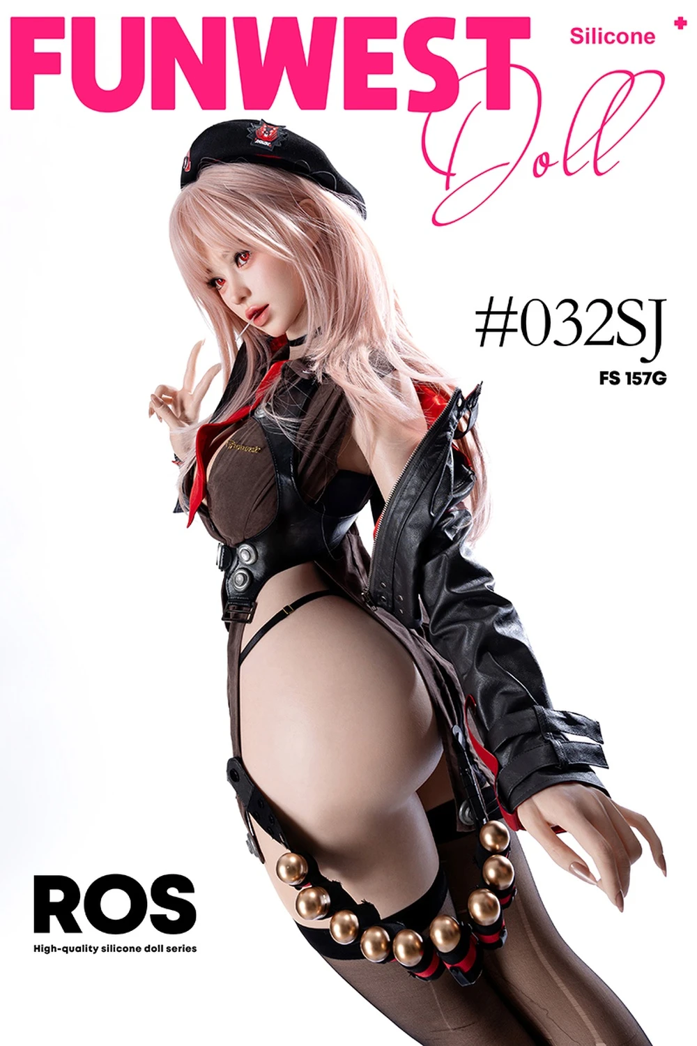 157cm G Cup Silicone Sex Doll Lucy (Movable Jaw With Oral Structure)
