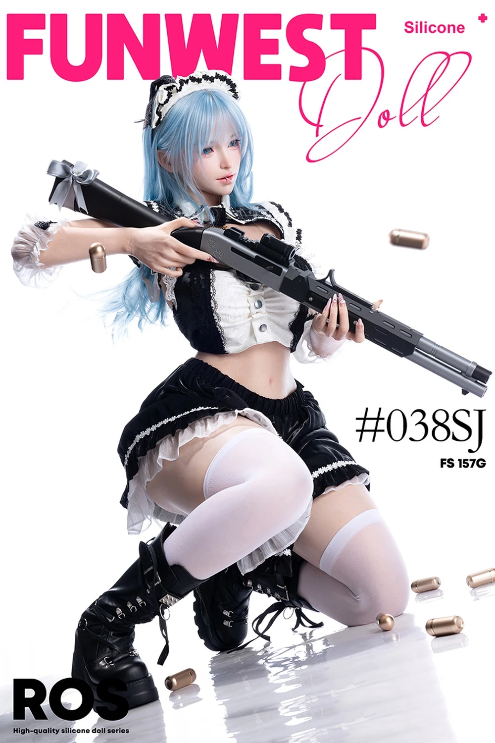 157cm G Cup Cute Anime Silicone Sex Doll Alice (Movable Jaw With Oral Structure)
