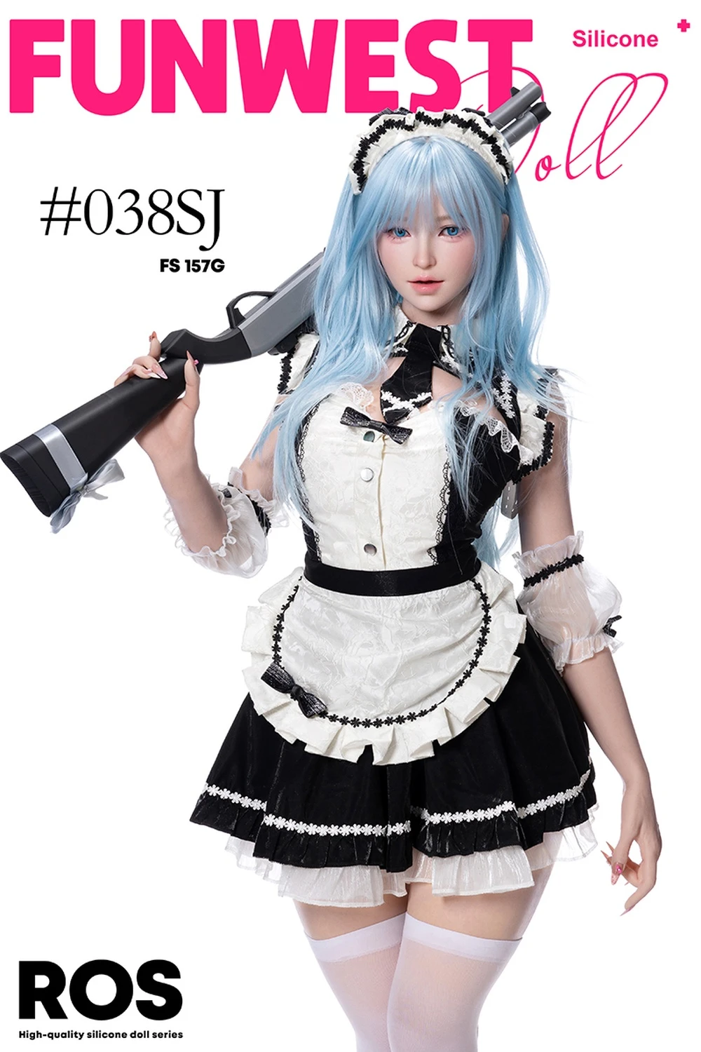 157cm G Cup Cute Anime Silicone Sex Doll Alice (Movable Jaw With Oral Structure)