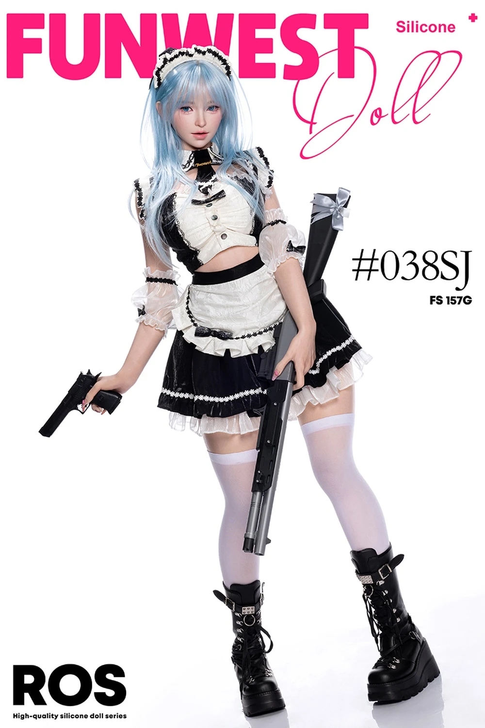 157cm G Cup Cute Anime Silicone Sex Doll Alice (Movable Jaw With Oral Structure)