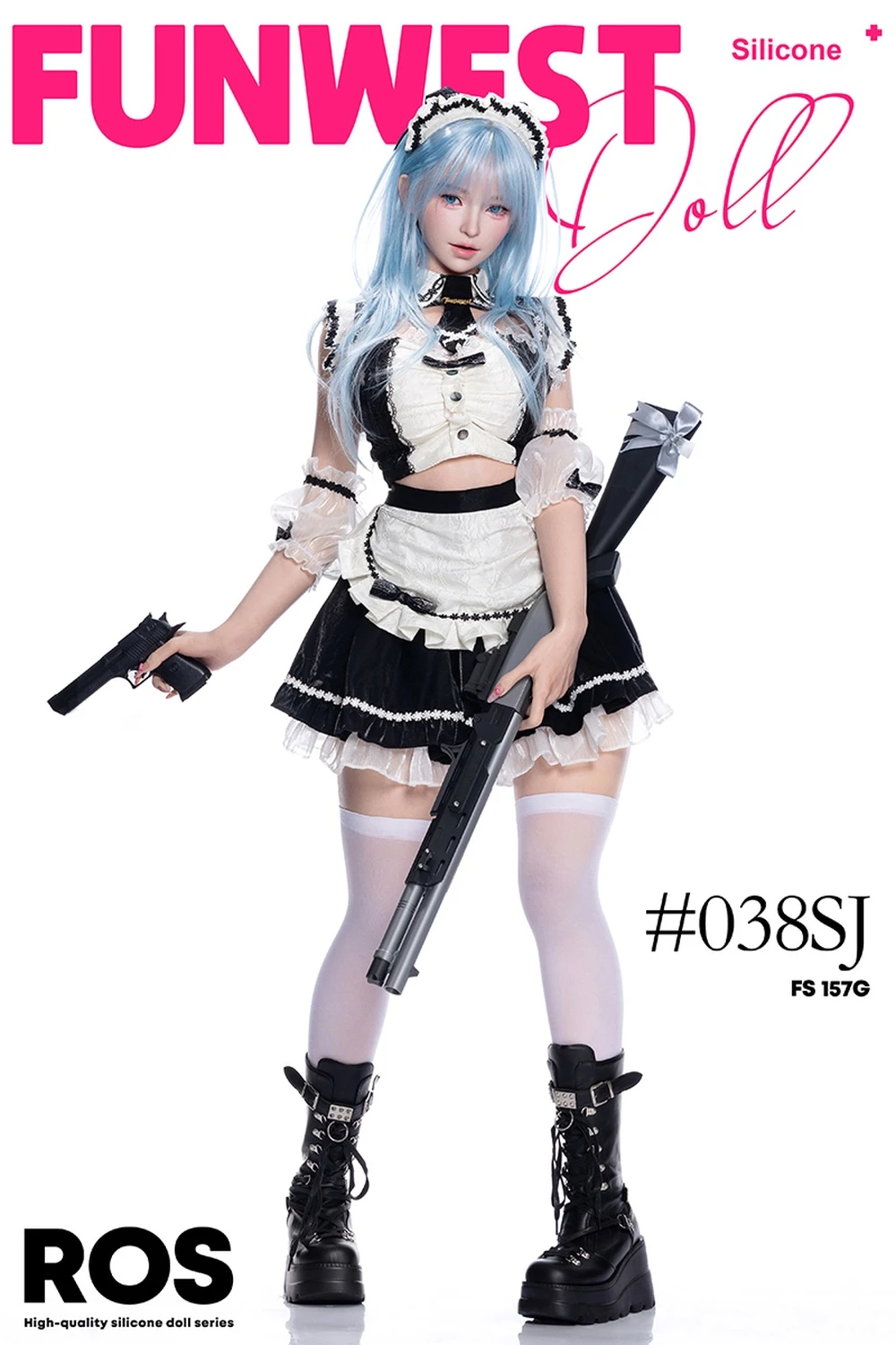 157cm G Cup Cute Anime Silicone Sex Doll Alice (Movable Jaw With Oral Structure)