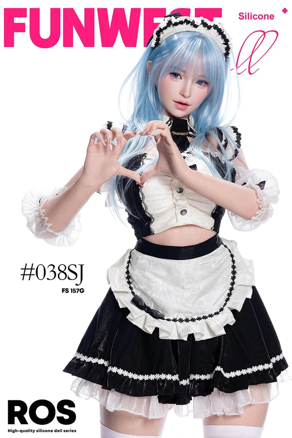 157cm G Cup Cute Anime Silicone Sex Doll Alice (Movable Jaw With Oral Structure)