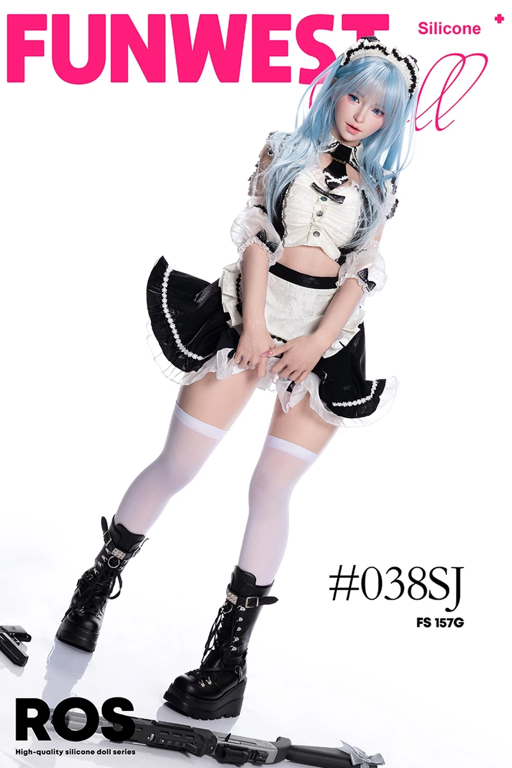 157cm G Cup Cute Anime Silicone Sex Doll Alice (Movable Jaw With Oral Structure)