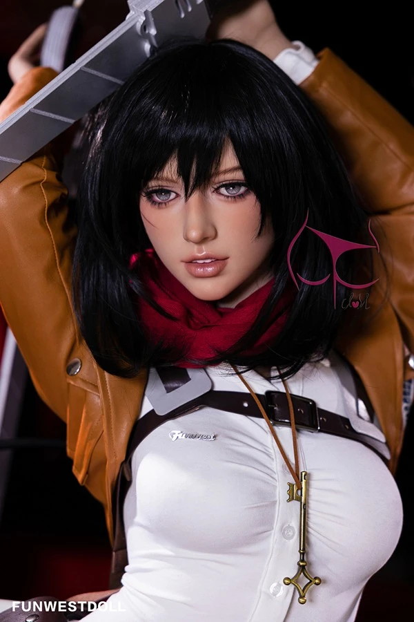 Sexy Fantasy Anime Sex Doll Mikasa Ackerman 159cm