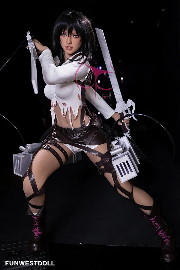 Sexy Fantasy Anime Sex Doll Mikasa Ackerman 159cm