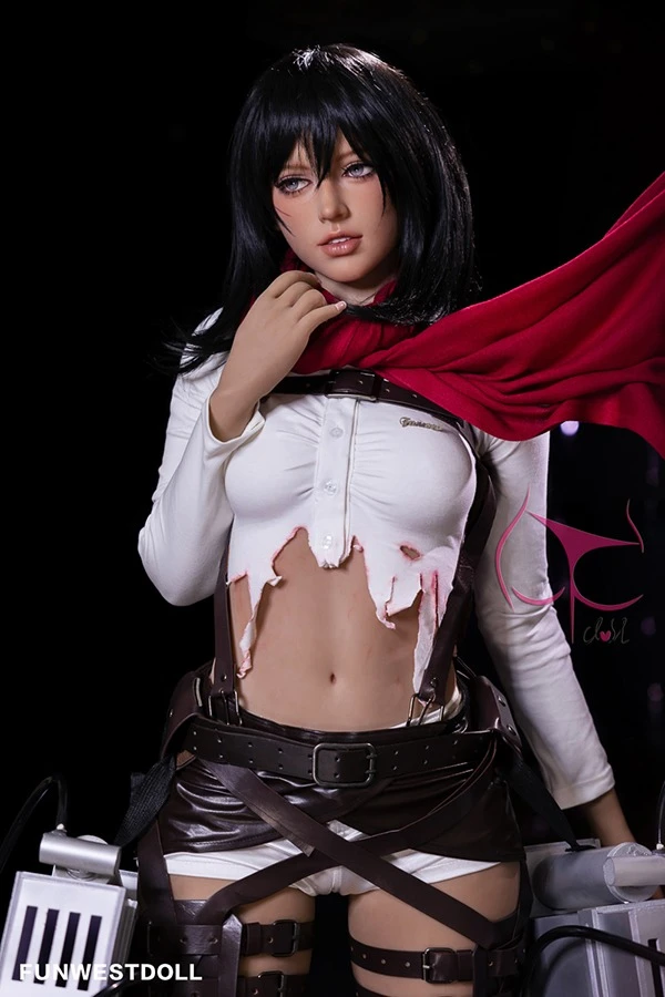 Sexy Fantasy Anime Sex Doll Mikasa Ackerman 159cm