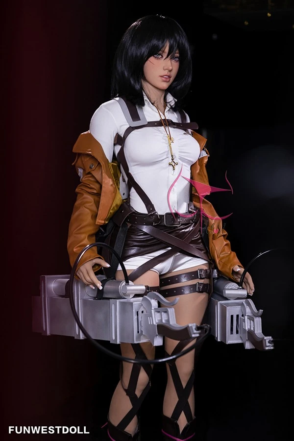 Sexy Fantasy Anime Sex Doll Mikasa Ackerman 159cm