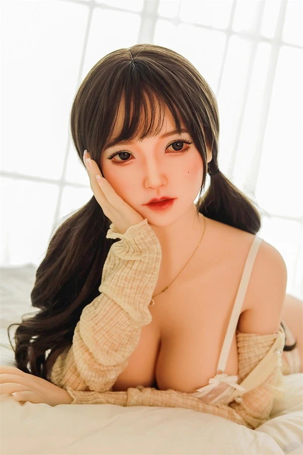 Double Ponytail Cute Japanese Sex Doll Giovanna 165cm