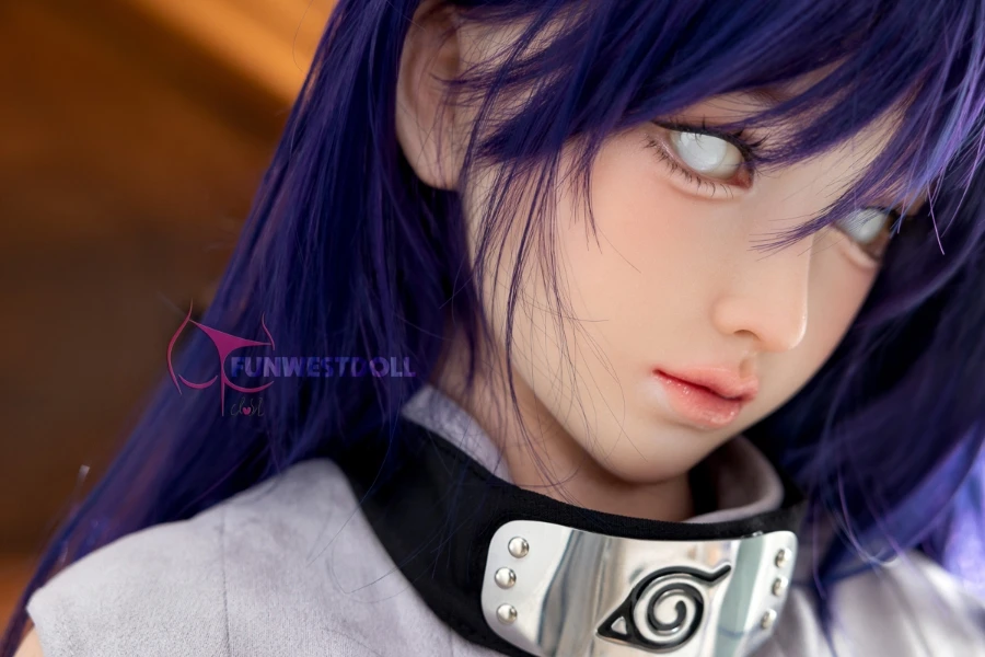 Silicone Anime Naruto Hinata Sex Doll 159cm (Soft Head, Free Clothes)