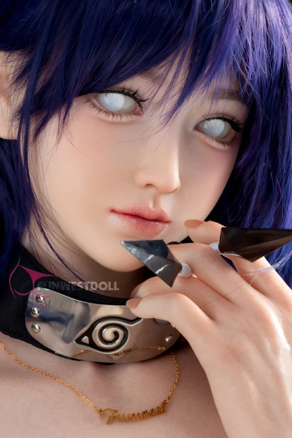 Silicone Anime Naruto Hinata Sex Doll 159cm (Soft Head, Free Clothes)