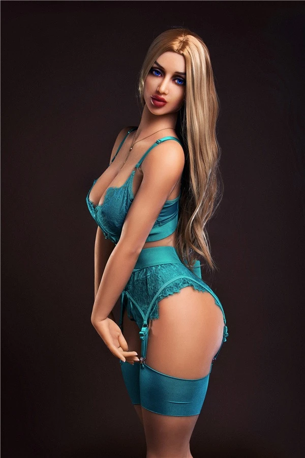 Realistic Blonde Big Booty Sex Doll Elise 164cm