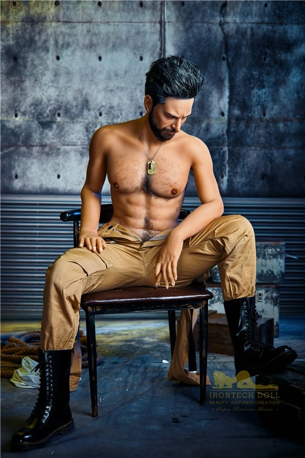 Lifelike Mature Male Sex Doll Wyatt 175cm / 5ft 9 (Silicone Head)