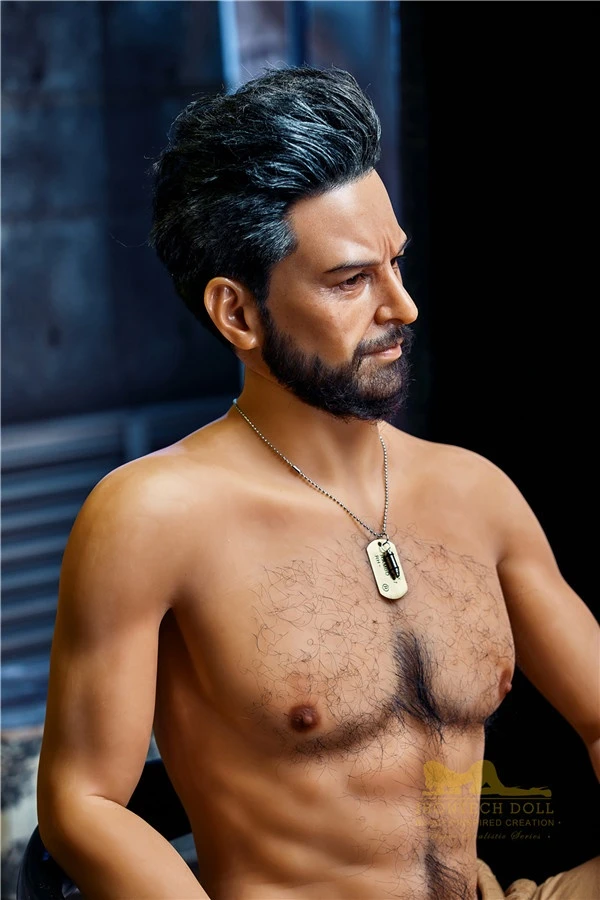 Lifelike Mature Male Sex Doll Wyatt 175cm / 5ft 9 (Silicone Head)