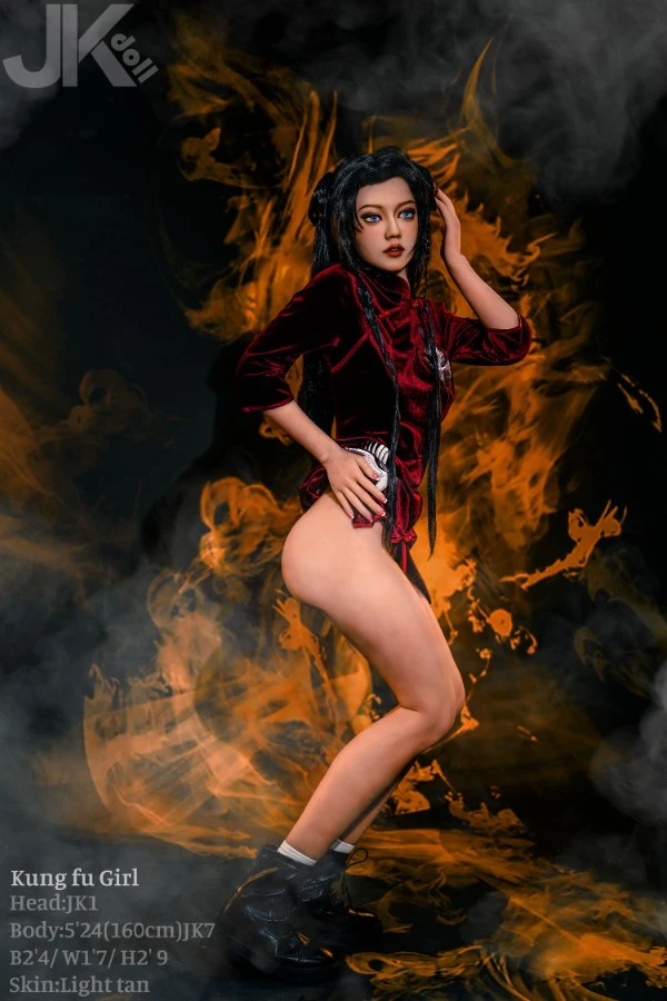 Chinese Ku Fung Female Sex Doll Robbie 160cm