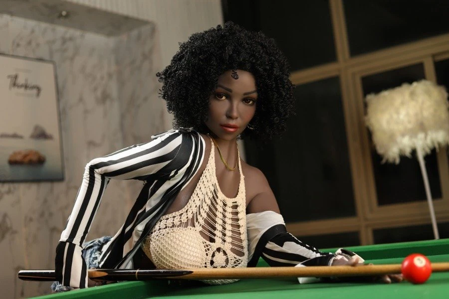 Sexy Busty Black Sex Doll Arielle 158cm (Free Random 2nd Head)