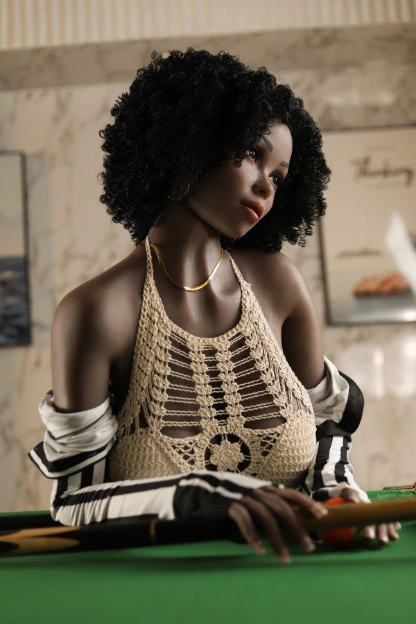 Sexy Busty Black Sex Doll Arielle 158cm (Free Random 2nd Head)