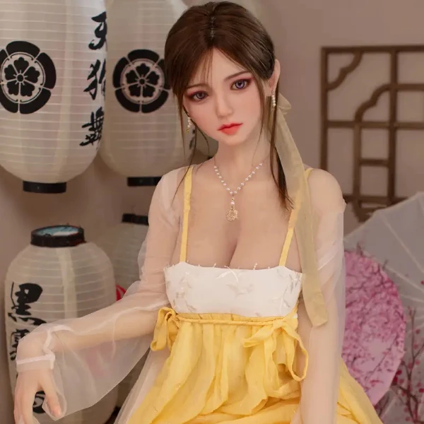 Realistic Sweet Sex Doll Lea 160cm (Silicone Head) – Replaceable with Head and Body