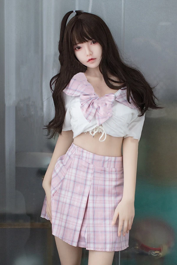 Pretty Cute Asian Sex Doll Mercy 160cm (Silicone Head) – Replaceable with Head and Body