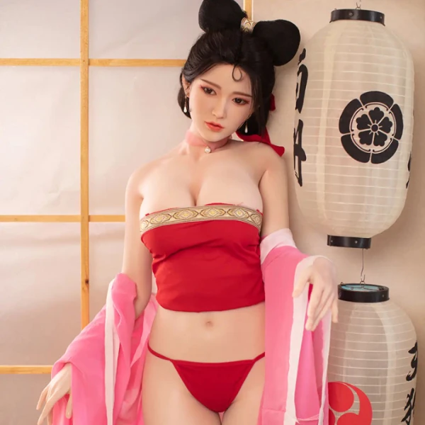 Chinese Cosplay Sex Doll Rayne 160cm (Silicone Head) – Replaceable with Head and Body