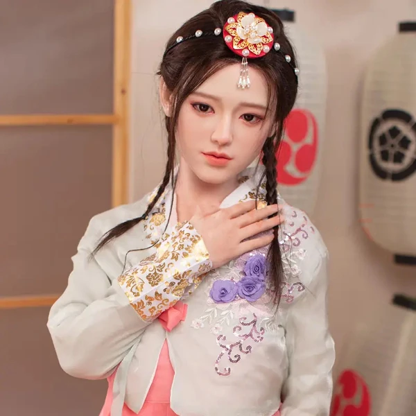 Busty Asian Korean Sex Doll Arlette 160cm (Silicone Head) – Replaceable with Head and Body