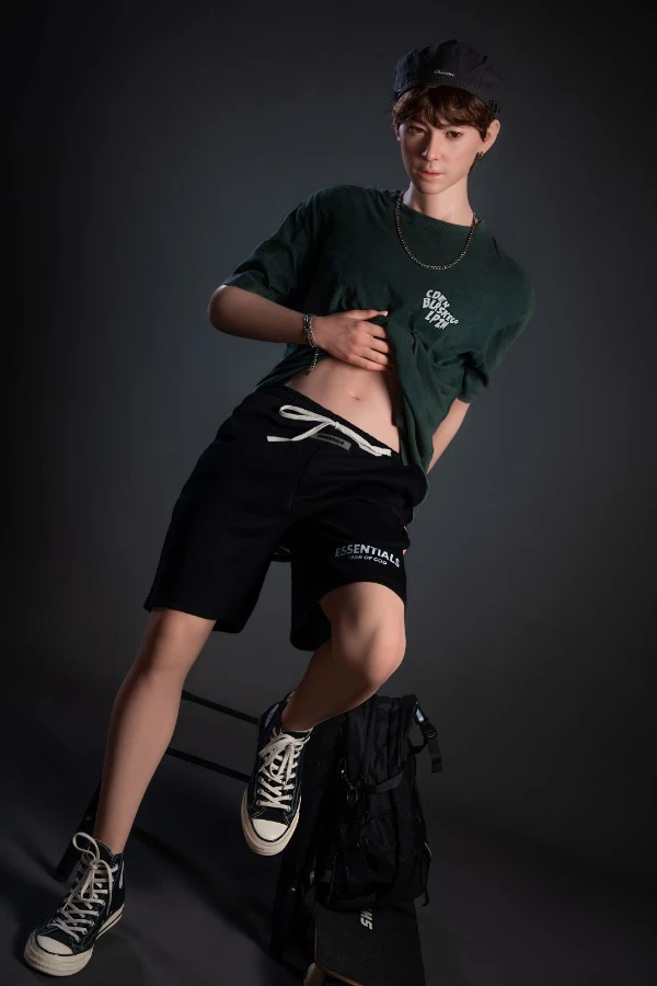 Silicone Stylish Handsome Asian Male Sex Doll Kwan 175cm (Movable Jaw With Oral Structure)