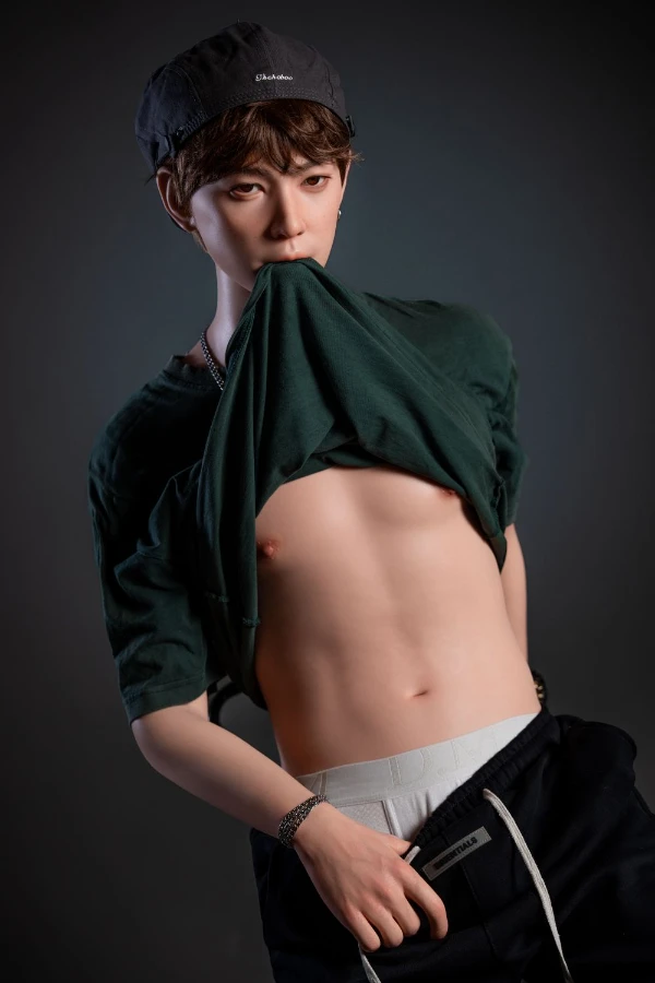 Silicone Stylish Handsome Asian Male Sex Doll Kwan 175cm (Movable Jaw With Oral Structure)