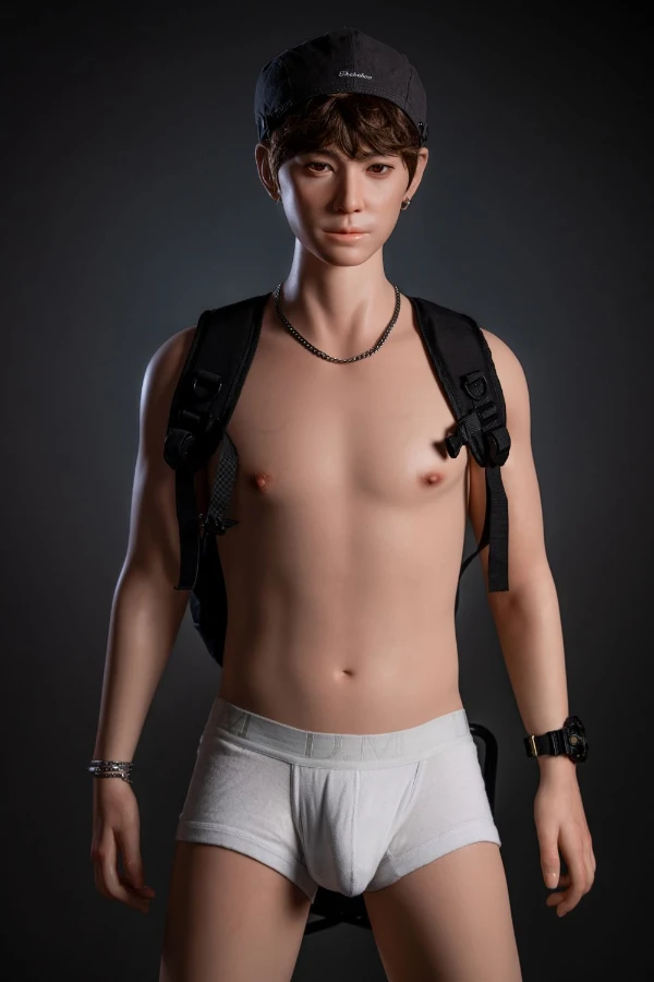 Silicone Stylish Handsome Asian Male Sex Doll Kwan 175cm (Movable Jaw With Oral Structure)