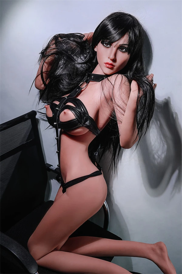 Life-Size Black Hair Busty Sex Doll Londyn 158cm