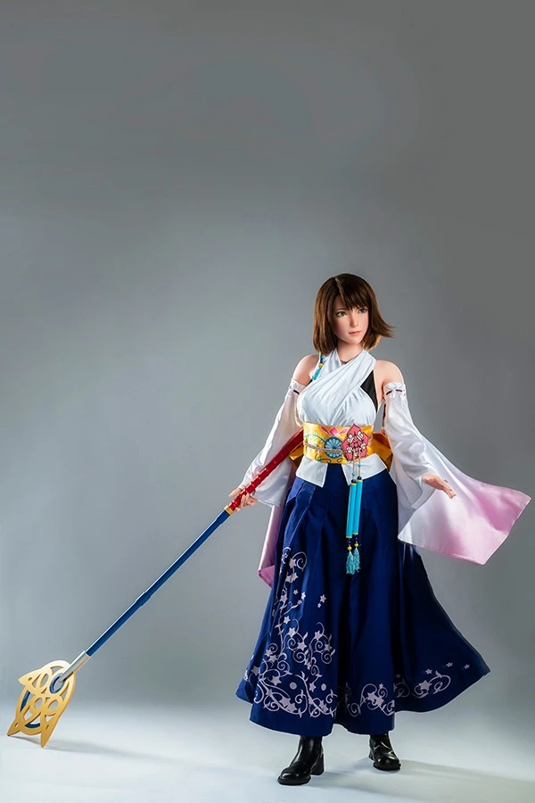 Final Fantasy Silicone Sex Doll Yuna 167cm