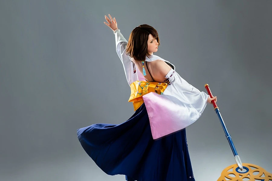 Final Fantasy Silicone Sex Doll Yuna 167cm
