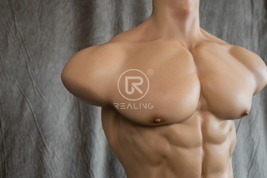 New Handsome Silicone Male Sex Doll Torso Hogan 100cm