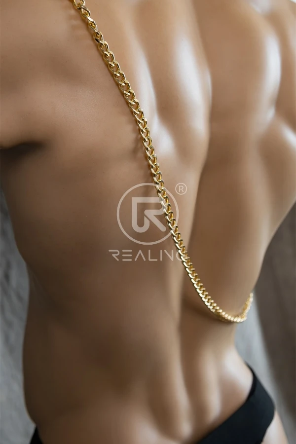 New Handsome Silicone Male Sex Doll Torso Hogan 100cm