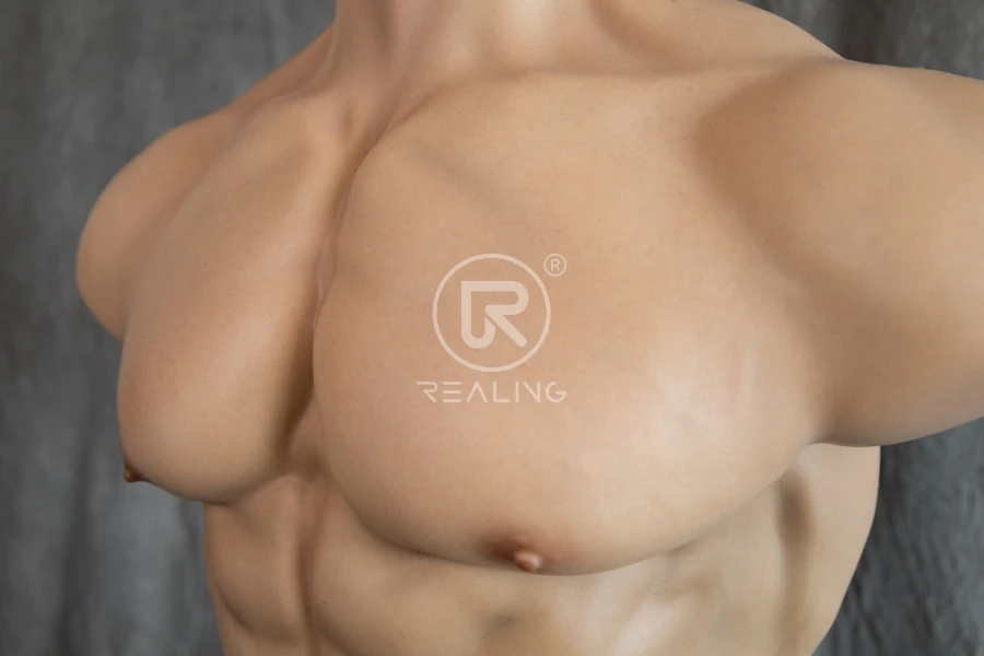 New Handsome Silicone Male Sex Doll Torso Hogan 100cm