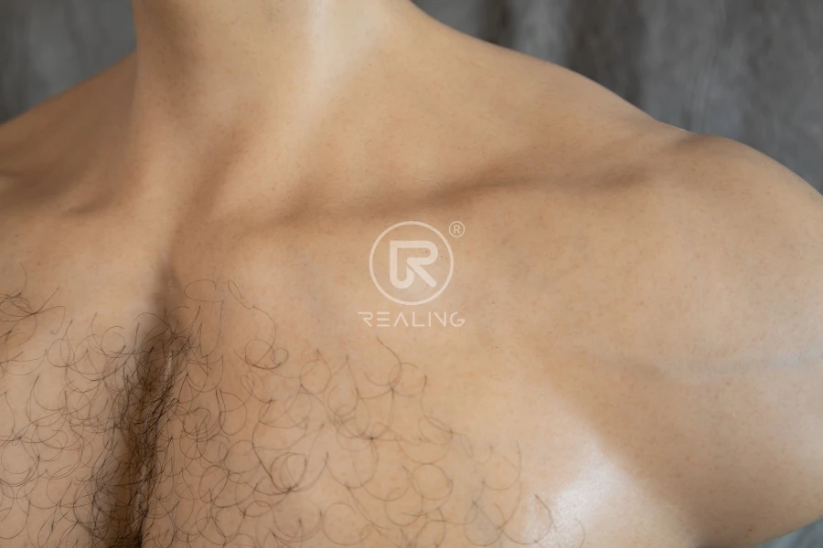 Sexy Mature Muscular Silicone Male Sex Doll Torso Kent 102cm