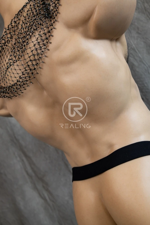 Sexy Mature Muscular Silicone Male Sex Doll Torso Kent 102cm