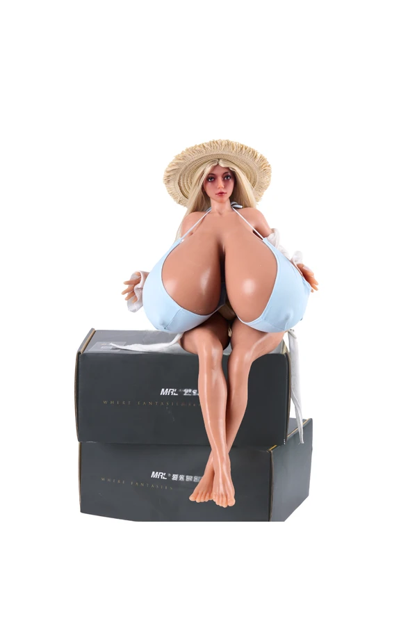 Silicone Sexy Giant Breast Sex Doll Madzis 60cm (Free Clothes)