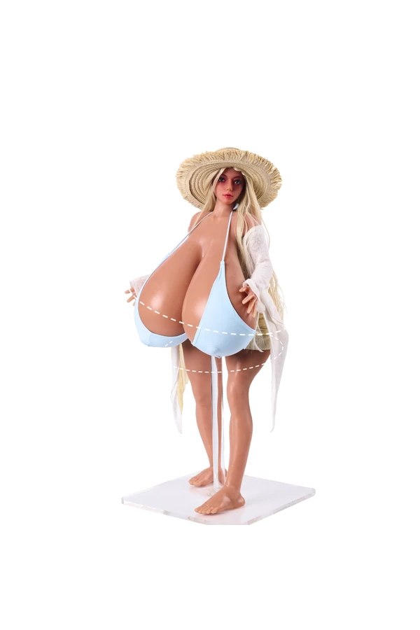 Silicone Sexy Giant Breast Sex Doll Madzis 60cm (Free Clothes)