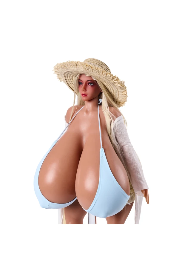Silicone Sexy Giant Breast Sex Doll Madzis 60cm (Free Clothes)