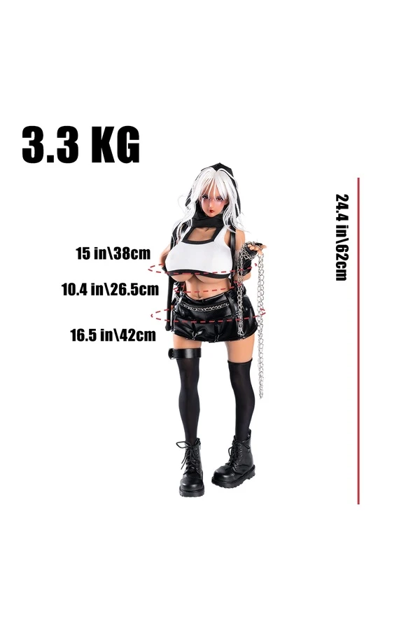 Fantasy Anime Game Sex Doll Bella 62cm (Free Clothes)