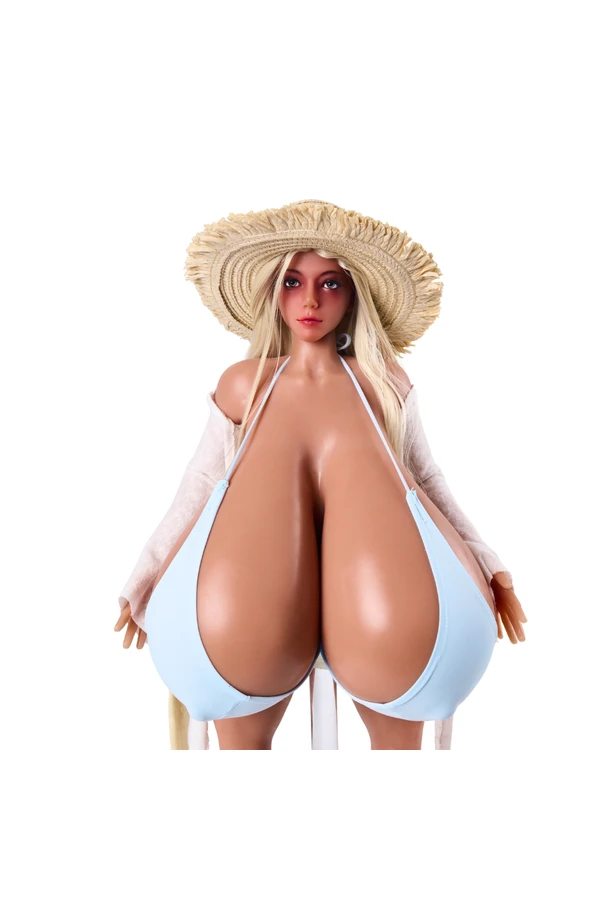 Silicone Sexy Giant Breast Sex Doll Madzis 60cm (Free Clothes)
