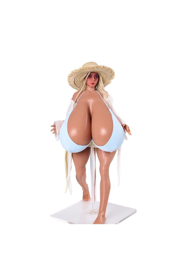 Silicone Sexy Giant Breast Sex Doll Madzis 60cm (Free Clothes)