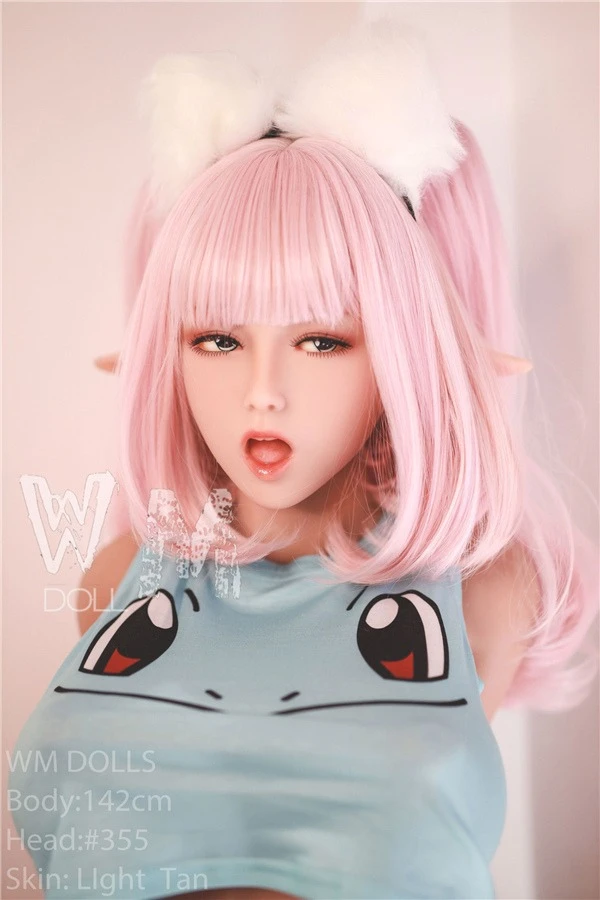 Pink Hair Anime Elf Sex Doll Brittany 142cm (Fuckable Boobs)