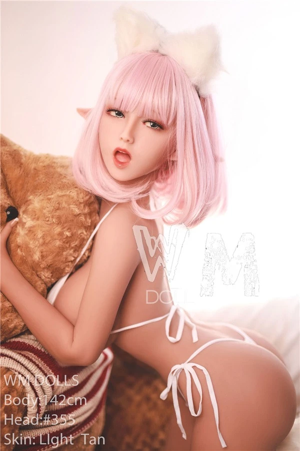 Pink Hair Anime Elf Sex Doll Brittany 142cm (Fuckable Boobs)