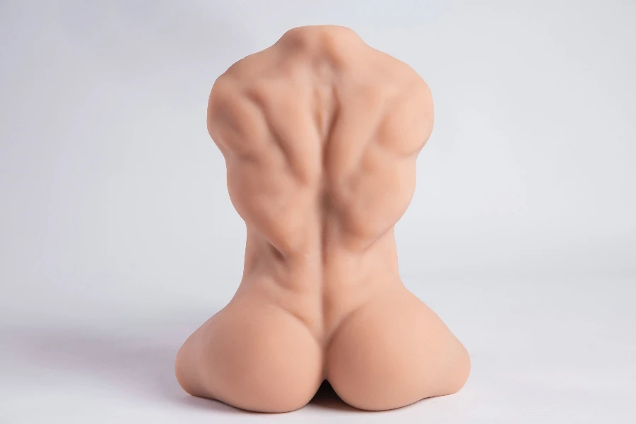 New Giant Penis Male Toy Torso Luke 31cm