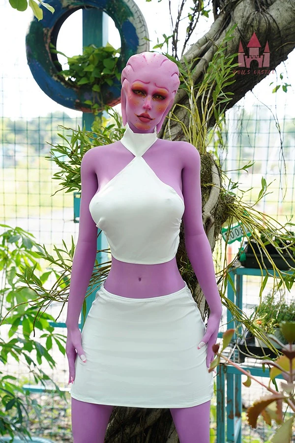 đź’ĄMysterious Purple-skinned Alien Sex Doll Merlay 170cm (Free 2nd Head)